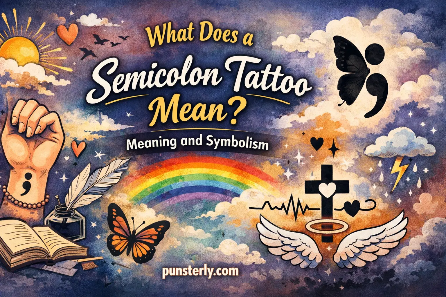 What Does a Semicolon Tattoo Mean