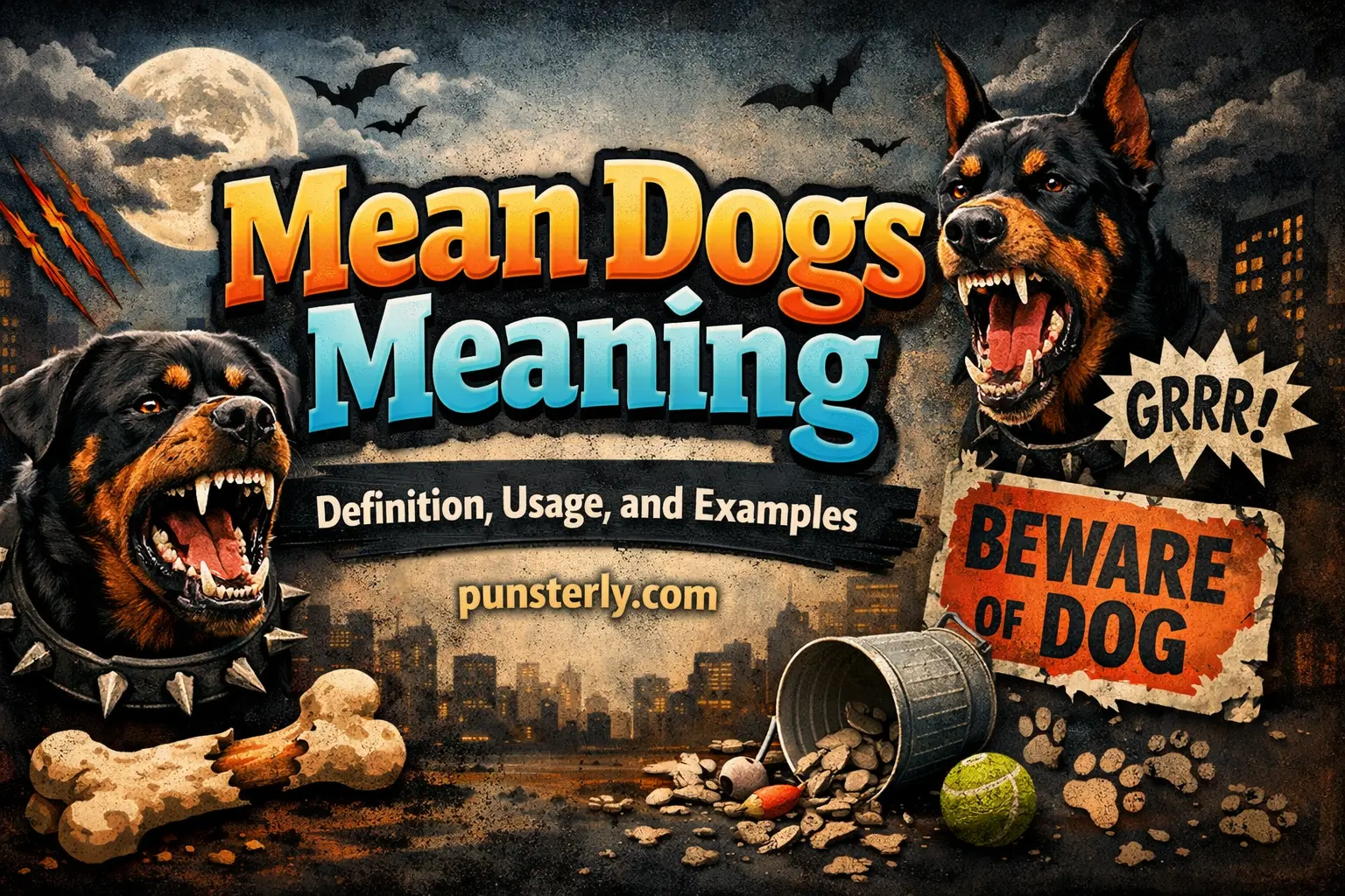 Mean Dogs Meaning