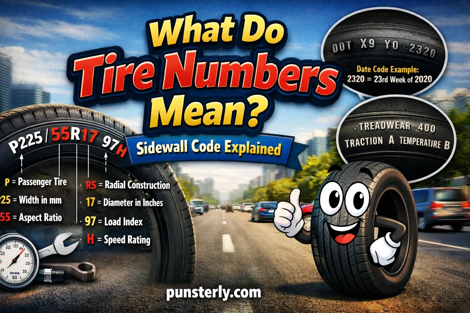 What Do Tire Numbers Mean