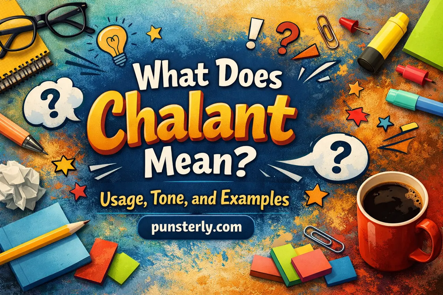 What Does Chalant Mean
