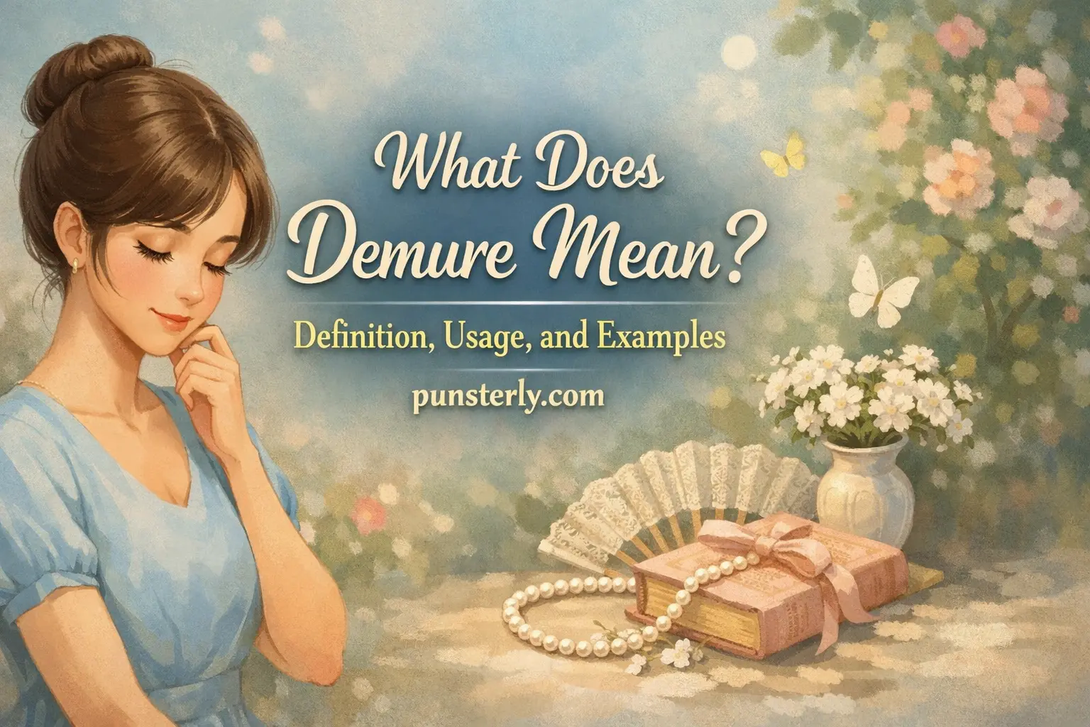 What Does Demure Mean