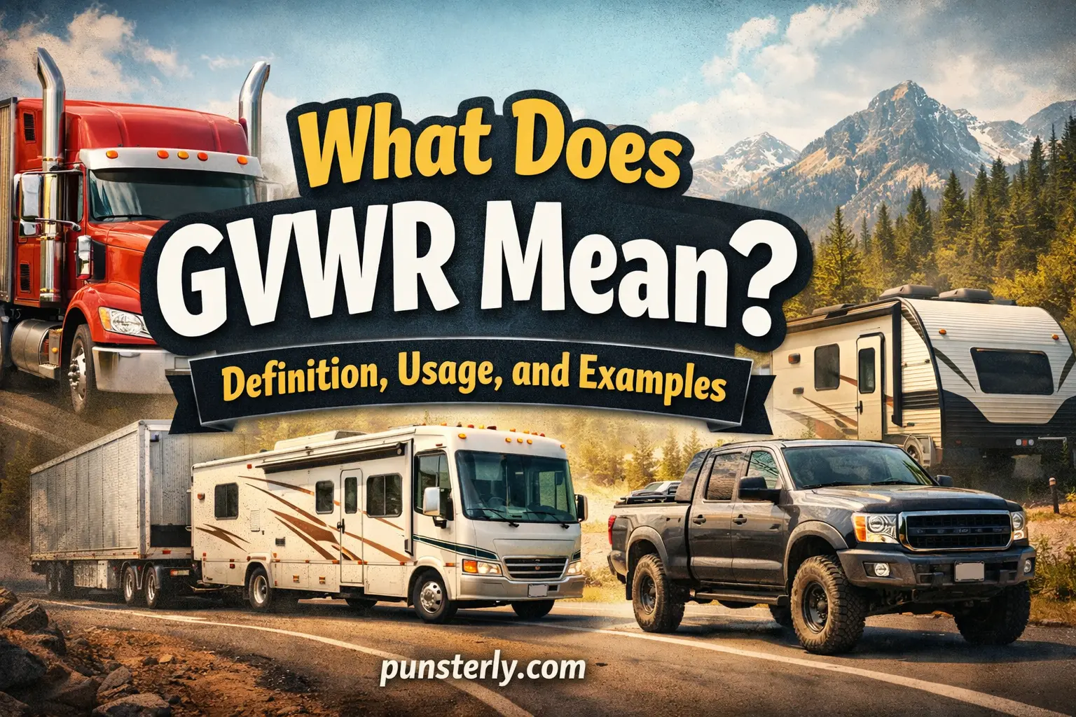 What Does GVWR Mean