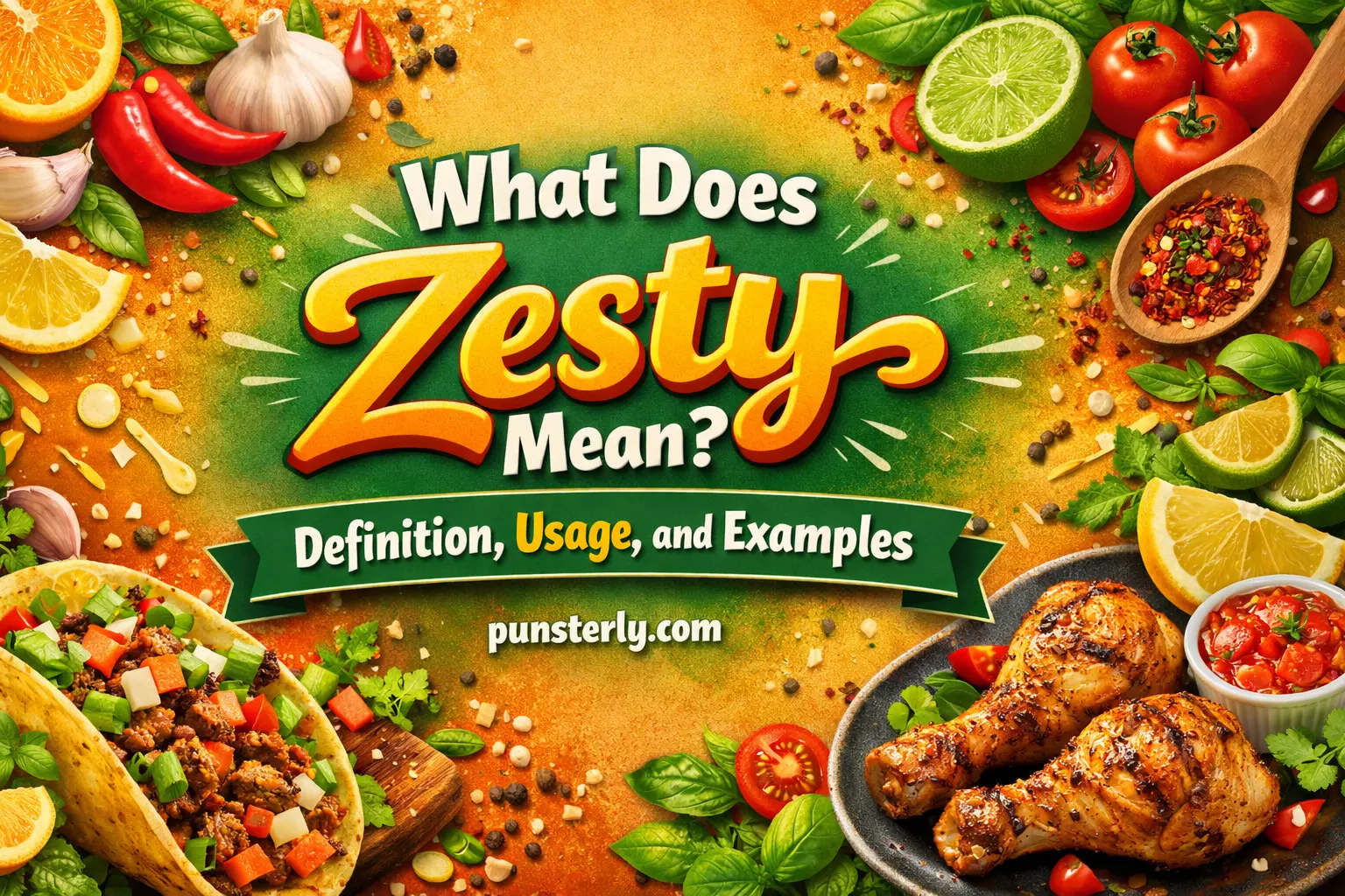 What Does Zesty Mean