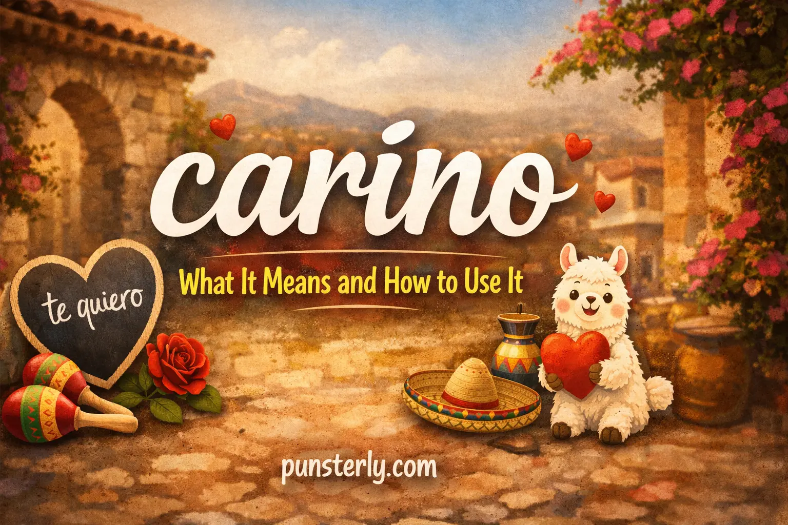 carino meaning in text